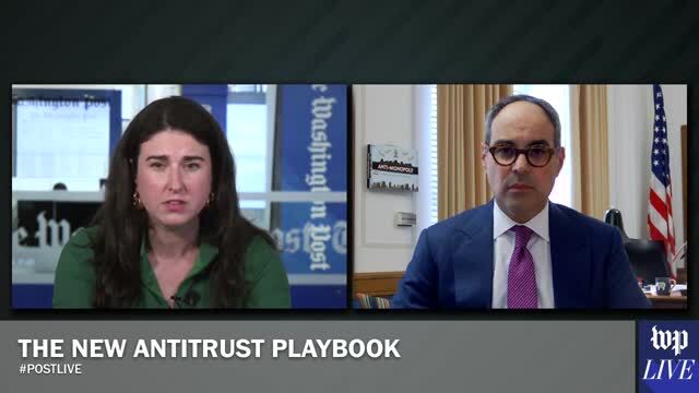 WATCH LIVE: Justice Department’s Jonathan Kanter on antitrust enforcement and power of Big Tech
